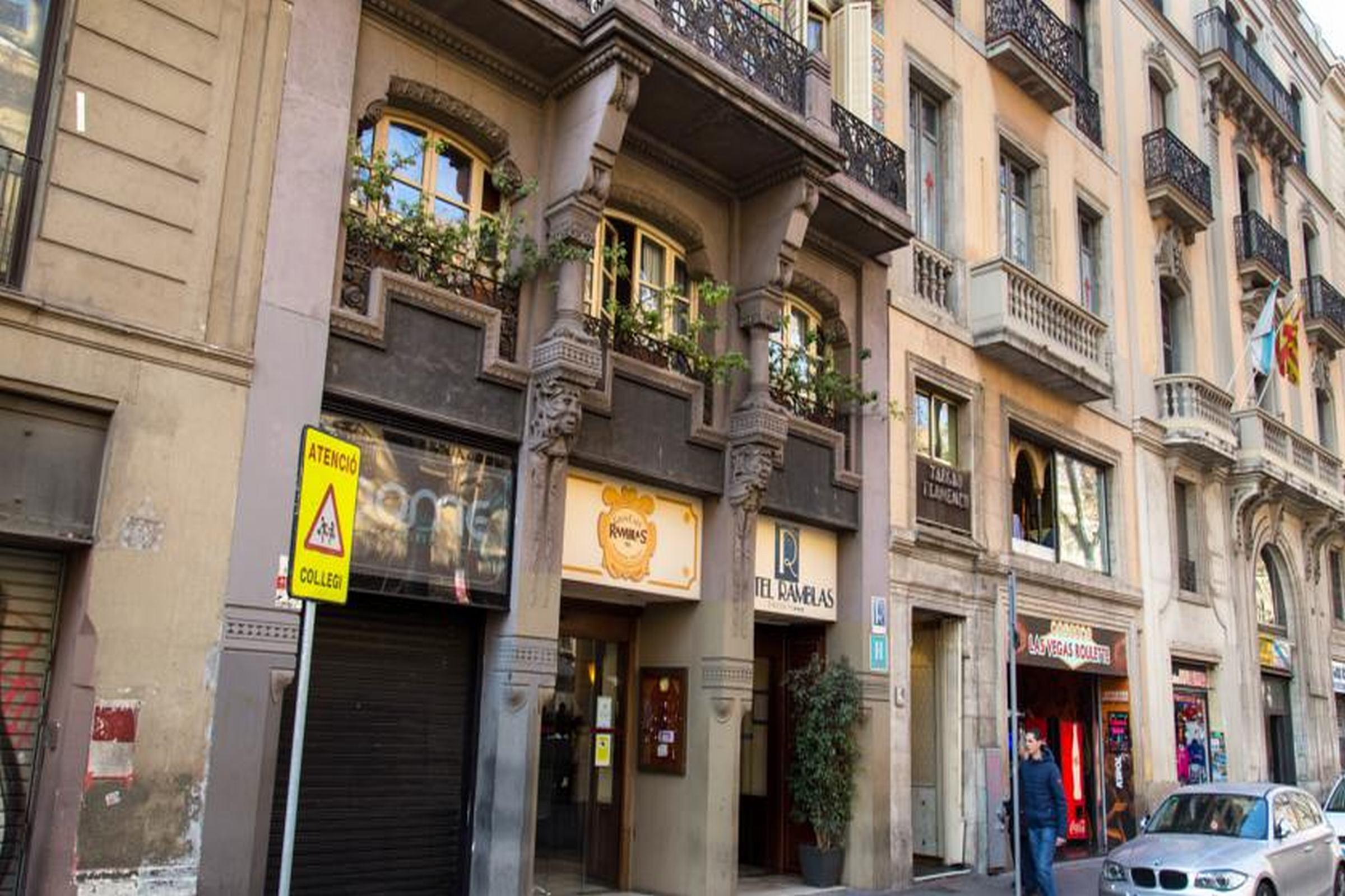 Ramblas Hotel Barcelona Exterior foto