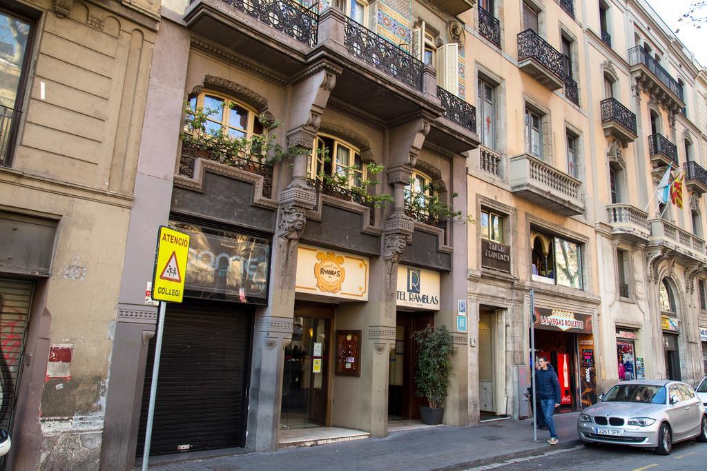 Ramblas Hotel Barcelona Exterior foto